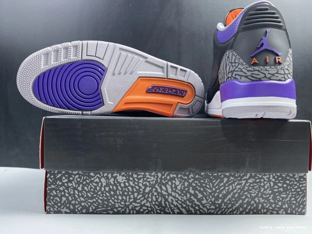 Rep Husky Court 050 3 Purple CT8532 Jordan Retro Air Black 0816